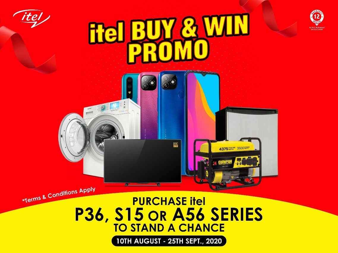 Join The itel Buy And Win Promo To Win Smartphones And Home Appliances This August!