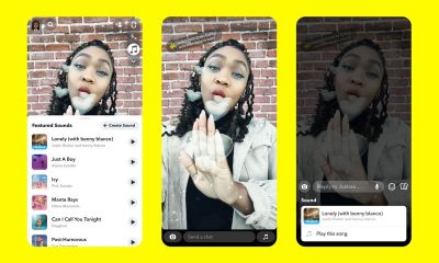 Snapchat now lets iOS users add music to their Snap