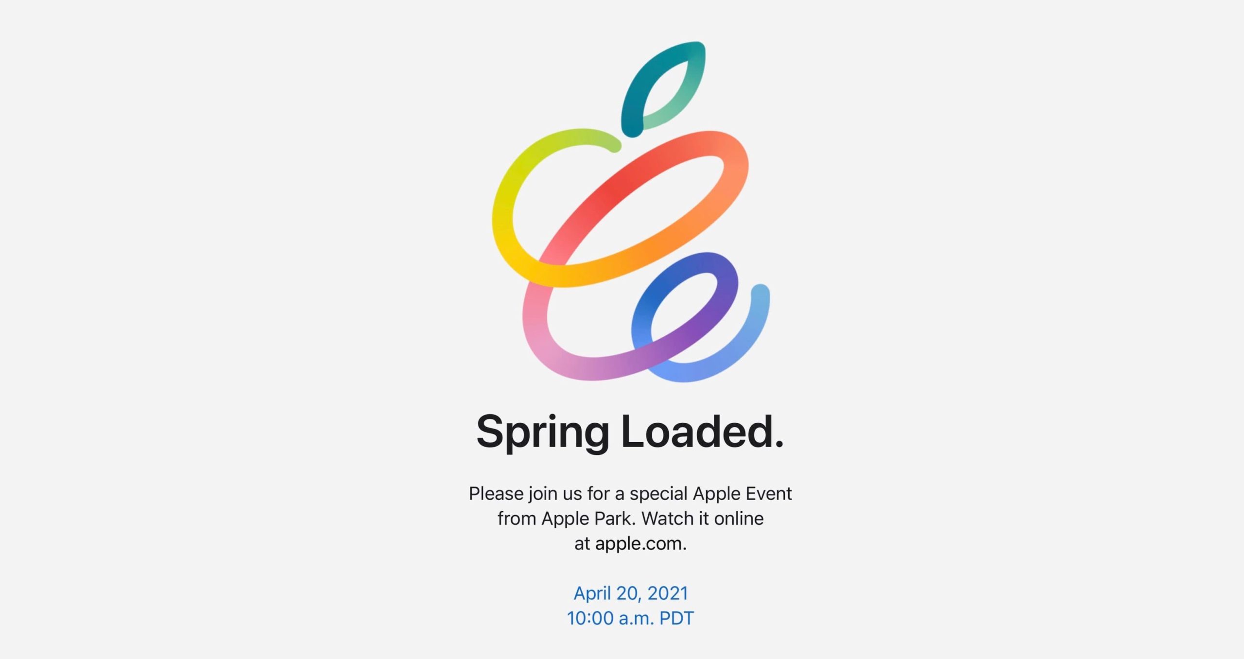 Apple's event invite