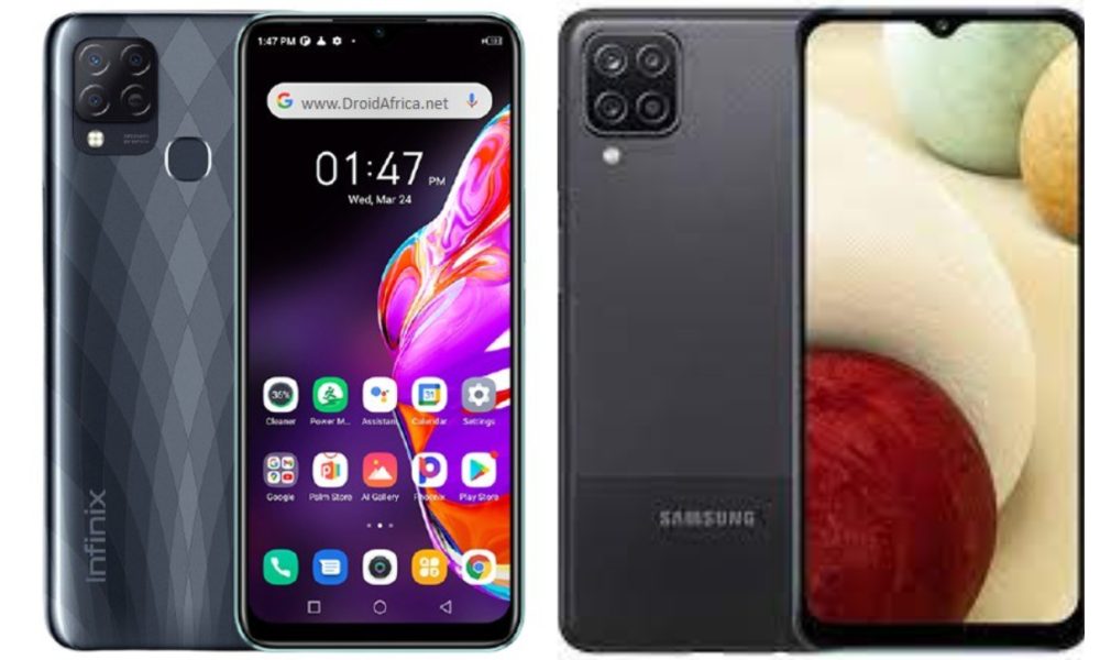 samsung a12 vs infinix hot 10i