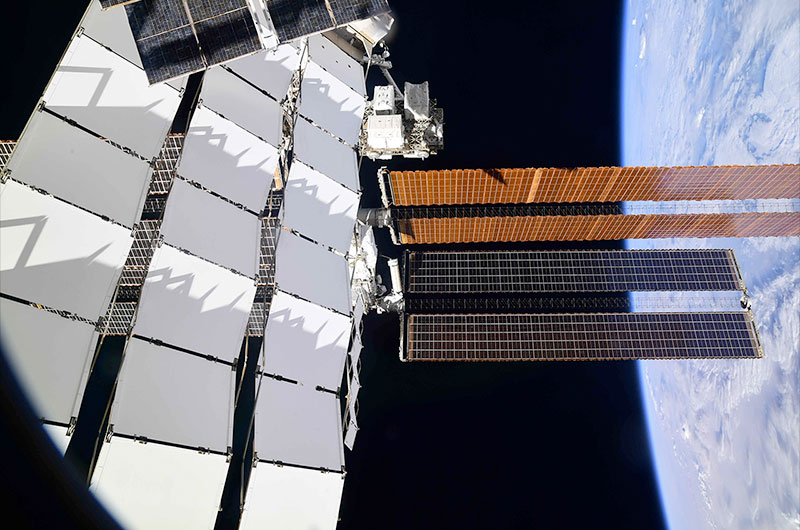 Two Astronauts Successfully Install Solar Panels On Space Station ...