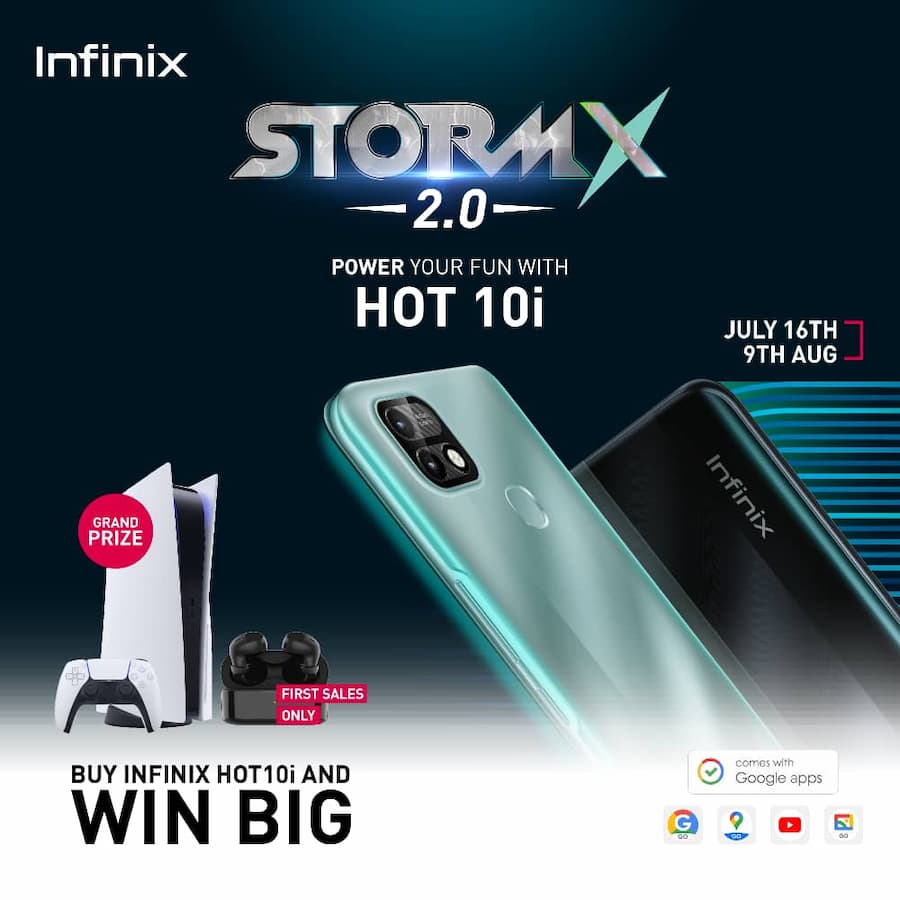 Infinix Hot10i, phone, mobile, android go, giveaway, campus,