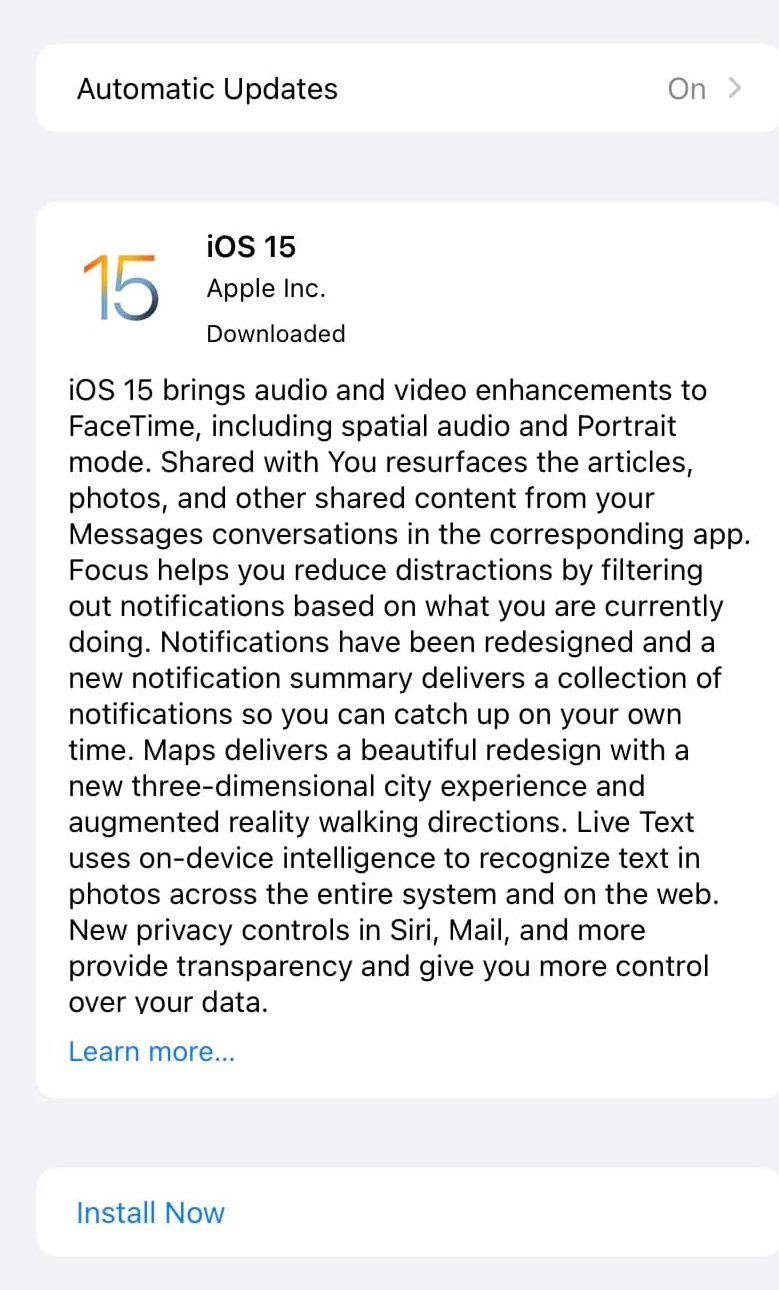 IOS 15 Is Here: Everything To Know And How To Update Your IPhones ...