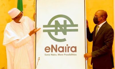 eNaira not cryptocurrency;eNaira launch by Buhari-emefiele (1)