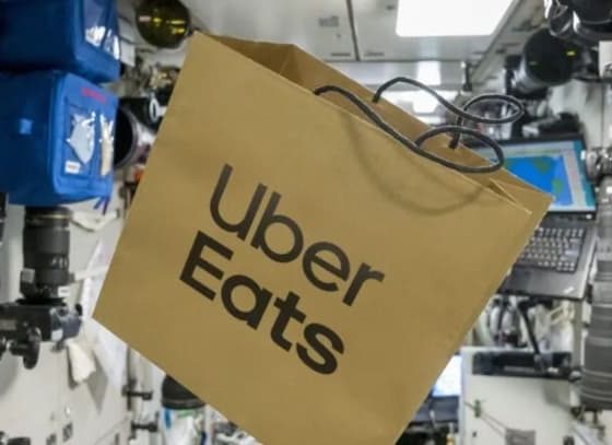 Now you can get your favourite food delivered even in space! (Uber Newsroom)