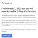 simple ways to enable two step verification on Google