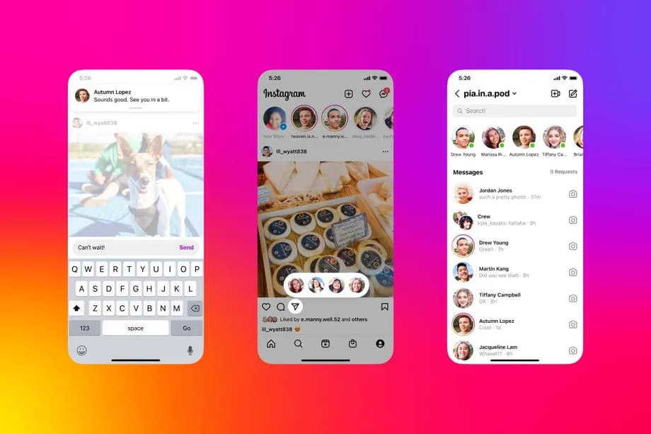 You can reply messages directly from your feed on Instagram
