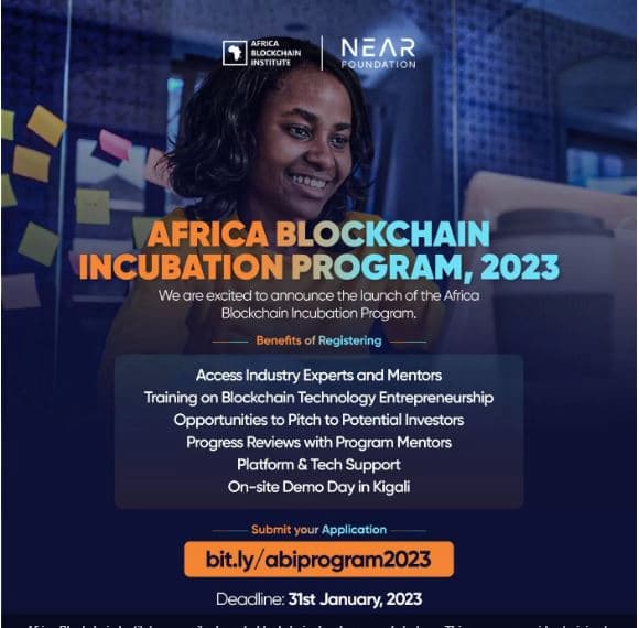 Register For Africa Blockchain Institute's Incubation Program For Startups