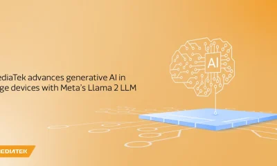 MediaTek Dimensity 9300 chipset, the key to unlocking advanced on-device generative AI capabilities using Meta's Llama 2 Large Language Model.