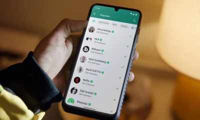 WhatsApp user exploring the new Channels feature in the app interface, highlighting Meta's commitment to private broadcasting and user-friendly interactions
